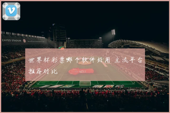 世界杯彩票哪个软件好用 主流平台推荐对比